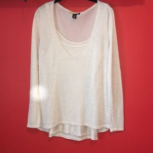 Sheer top with under tank